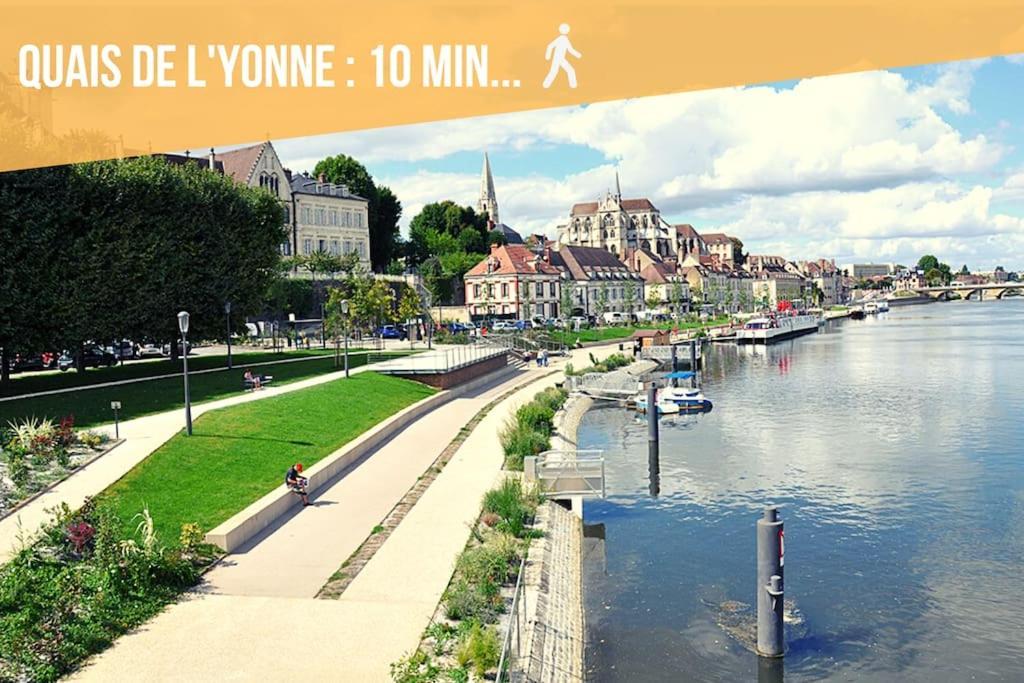 La Belle Vie - Appartement Cosy Au Centre-Ville Auxerre Zewnętrze zdjęcie